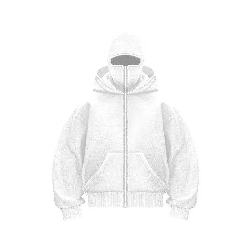Abbigliamento 2025 Primavera Nuova Moda 250g Felpa con Doppio Cappuccio Giacca da Uomo_voghion.com