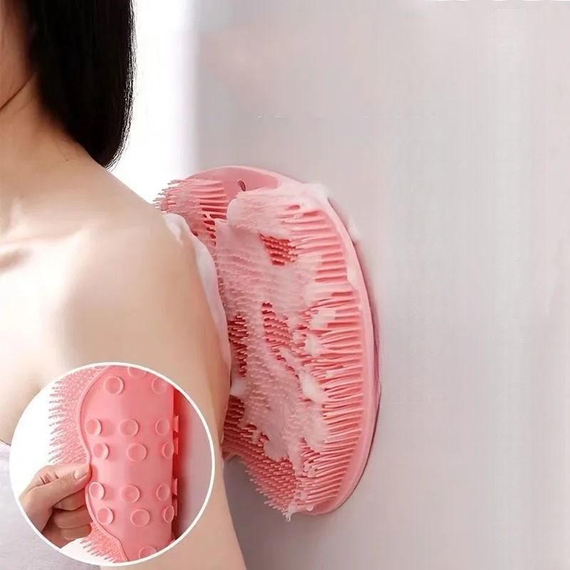 Bathroom Massage Pad Foot Brush Suction Wall Back Scrubber Bath Magic_voghion.com