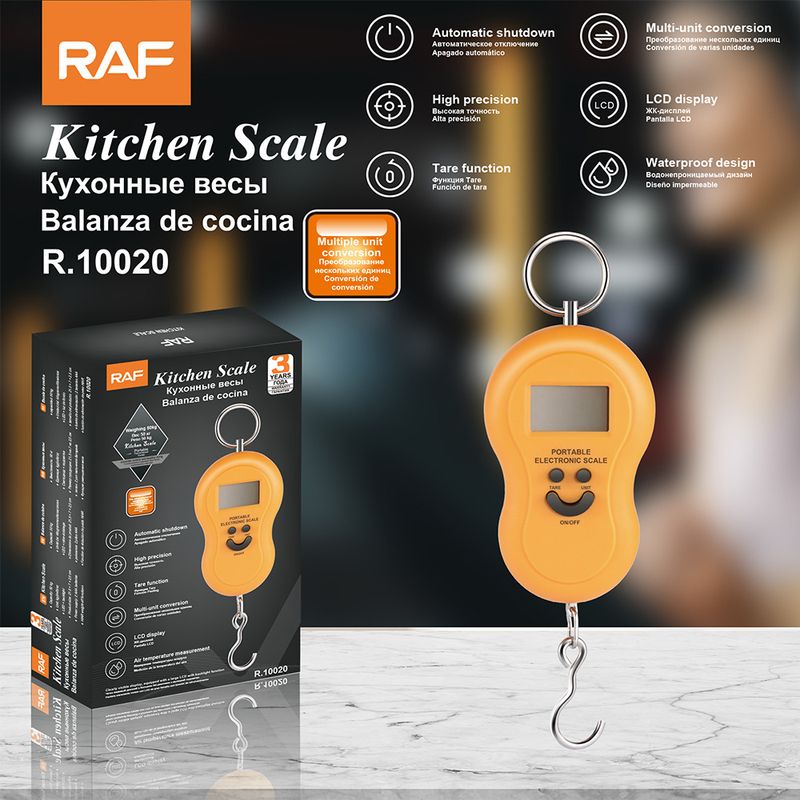 Portable Portable Scale Mini Electronic Scale Hulu-shaped Portable Scale Hook Scale Fishing Scale Hulu Scale 50KG_voghion.com
