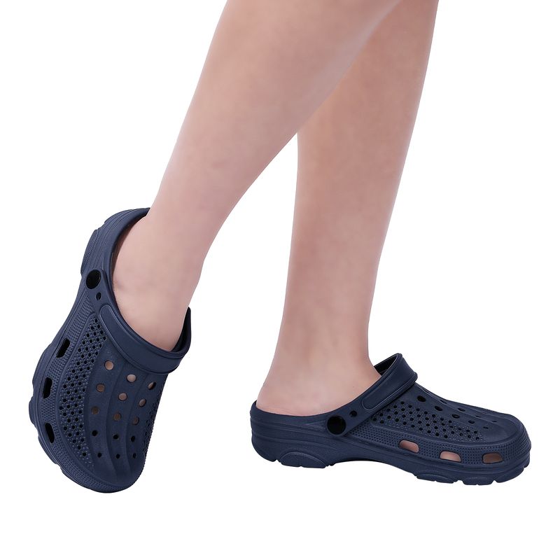 Bebealy Men Hole Clogs Slippers Men Garden Shoes For Men Arch Support Slides Summer Fashion Beach Slippers Non-slip EVA Slippers_voghion.com