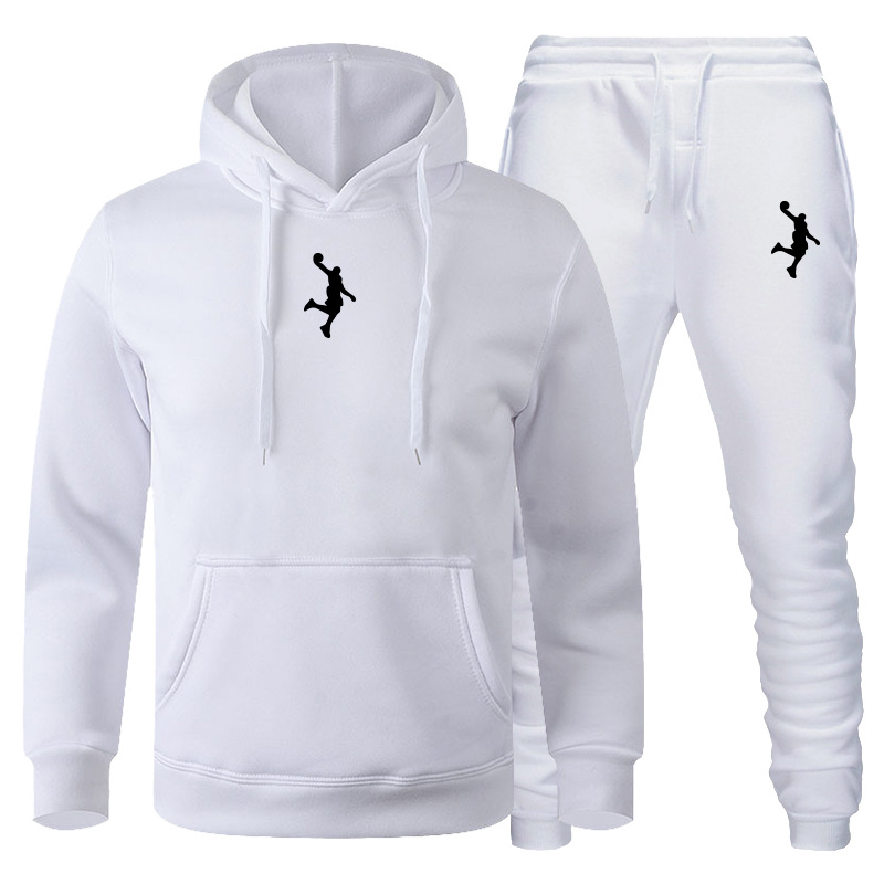 Ensemble de pulls pour hommes, vêtements de sport décontractés, ensemble de pulls pour couple à manches longues automne et hiver, ensemble de pantalons de salle de bain deux pièces_voghion.com