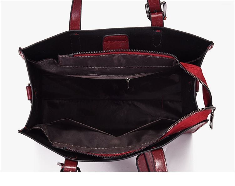 Torby damskie Modny styl Nowa torebka damska Wiosenna torebka retro Torebka dla matki i dziecka Zestaw dwuczęściowy Torebka na ramię Torba listonoszka_voghion.com