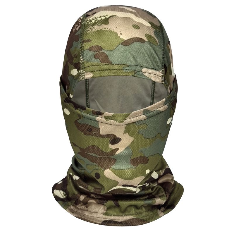 LazyZoom - Máscara táctica de camuflaje para exteriores, para ciclismo, protección solar, transpirable, para senderismo, pasamontañas_voghion.com