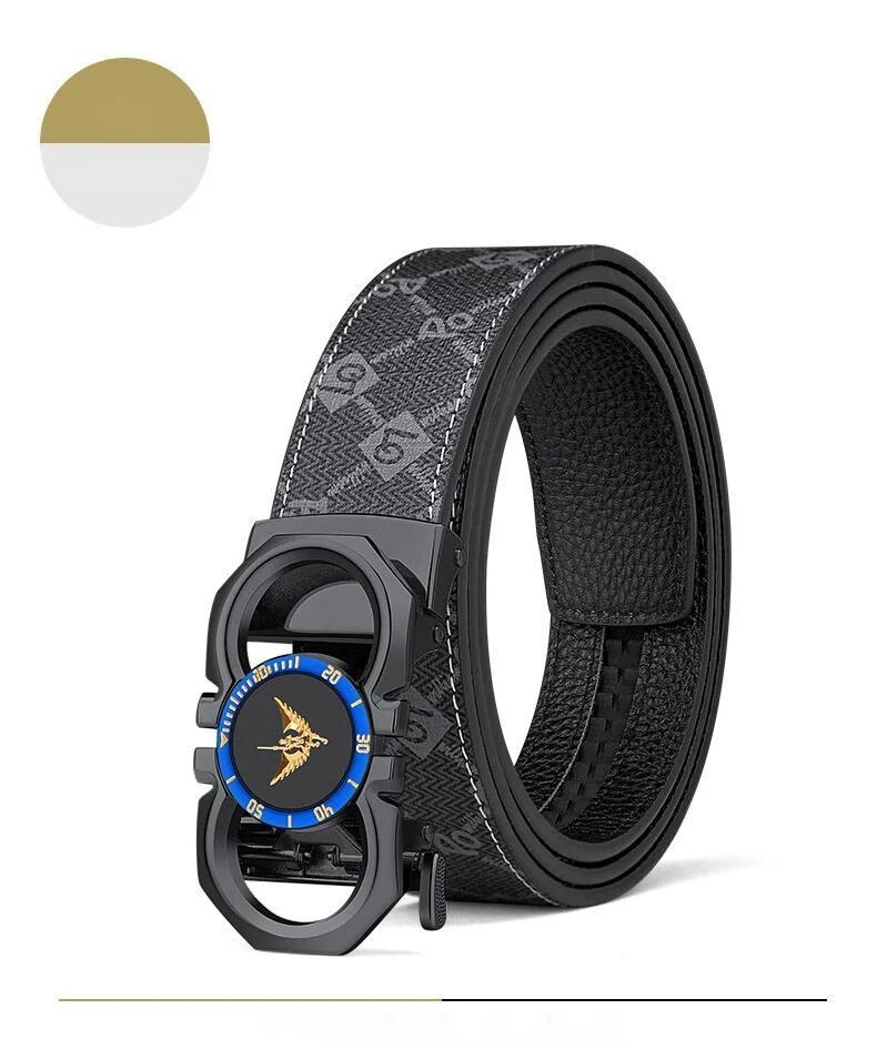 2023 neue Heiße Verkauf Kaiser Paul Gürtel männer Echtes Leder Automatische Schnalle Mode Trend Casual Gürtel herren Business high Grade Gürtel männer_voghion.com