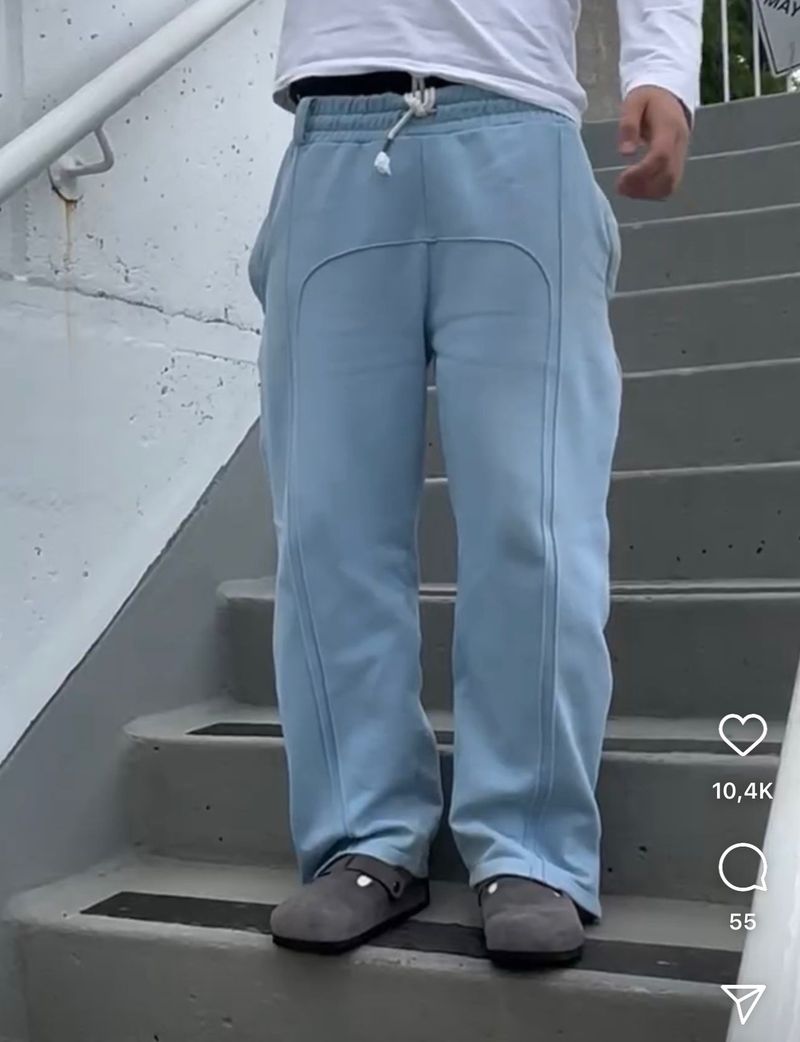Y2K Streetwear Elastic Drawstring Jogger Pants For Men & Women - High-Waisted Loose Fit Hip-Hop Casual Sweatpants With Fleece Lining_voghion.com