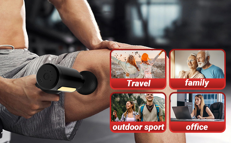 Mini Fascia Gun Drahtlose Massage Pistole Muskel Entspannung Massage Ausrüstung Hals Membran Rob Halswirbelsäule Massage Instrument_voghion.com