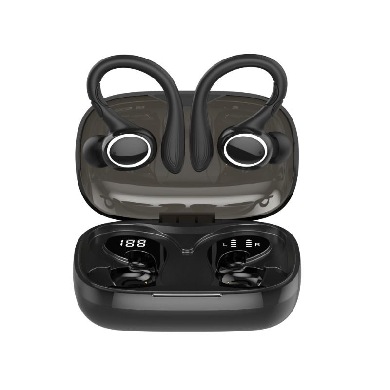 New I25 Sports Bluetooth Tws Ear-mounted Digital Display Noise Reduction Smart Touch True Wireless Headset_voghion.com