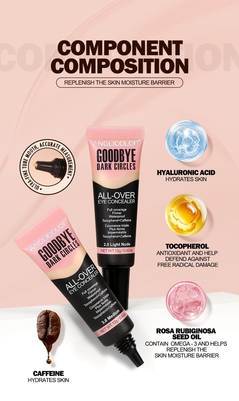 Anglicolor Adaptive Color-Changing Foundation Liquid – Leicht, feuchtigkeitsspendend, volle Deckkraft, langanhaltend und klumpfrei für einen natürlichen Glanz_voghion.com