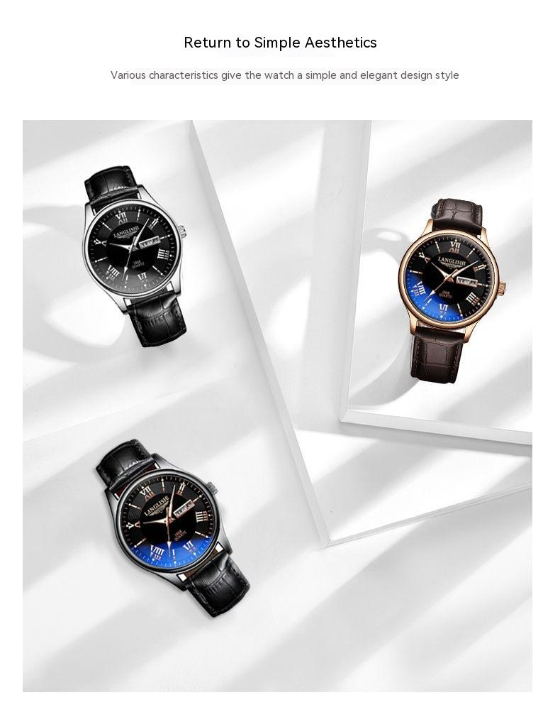 2023 neue Heiße Verkauf herren Uhr Männlichen Studenten Wasserdicht Kalender Koreanische Mode-Business Männer der Trend Quarzuhr_voghion.com