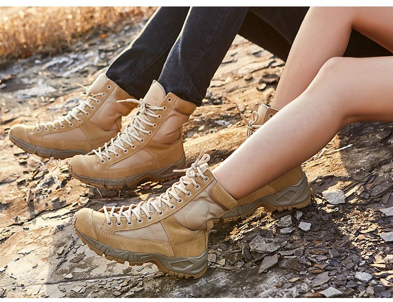 Men’s Shoes CQB.SWAT New Airborne Boots Summer Breathable Hiking Boots Men's High Top Combat Boots Men's Outdoor Hiking Training Shoes_voghion.com