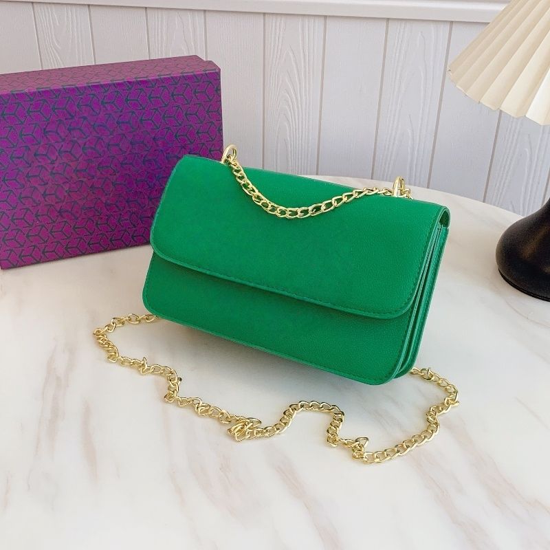 Märke Womens Crossbody Bag PU Kvinnlig Cross Body Bag Mode Kvinna Axelväska_voghion.com