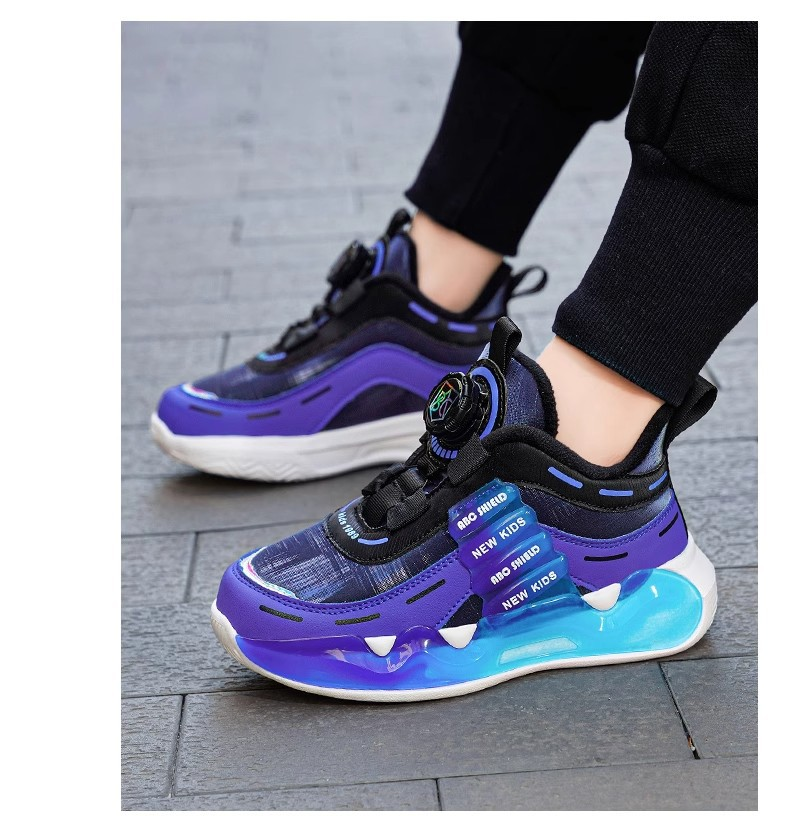 Ragazzi in cotone per bambini 2023 nuove scarpe invernali per papà in peluche per bambini di mezza età e anziani, fibbia rotante, ragazzi_voghion.com