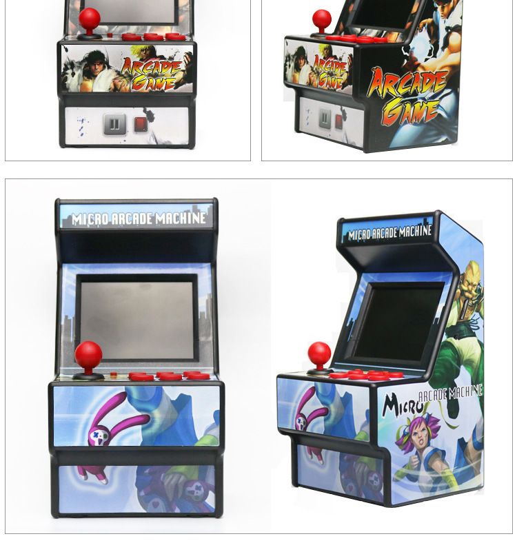 Video Game Consoles 156 Mini Arcade Games Handheld Game Consoles Classic Retro 16 Bit Handheld Street Fighter Fighting_voghion.com