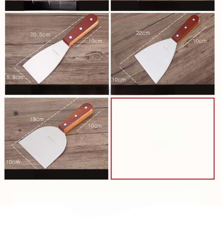 Madlavning af jernplade grillet rustfrit stålbøf med stegning, gribende pandekager, en pandekage grillet fisk og en is_voghion.com