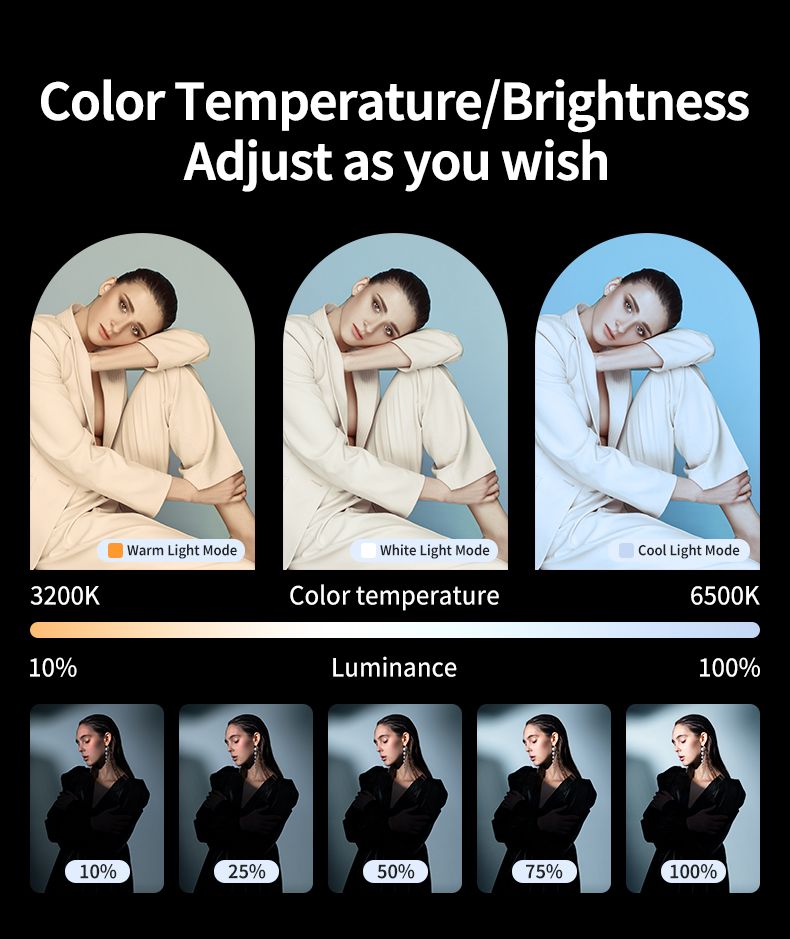 Mini Fill Light RGB LED Straight Pocket Video Photography Lighting Pocket Live Vlog Clip For Phone IPhone IPad Laptop Camera_voghion.com