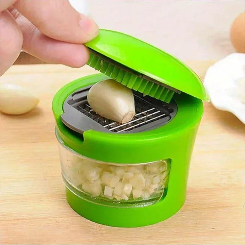 1pc Edelstahl Knoblauch Presse Multifunktion Ale Manuelle Gemüse Fleischwolf Slicer Dicer Reibe Chopper Für Küche Gemüse Obst_voghion.com