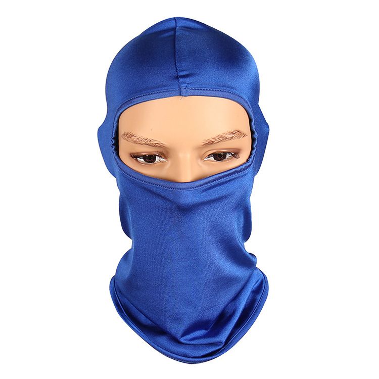 Maschera antivento con cappuccio in Lycra morbida LazyZoom per ciclismo all'aperto, bicicletta e moto. Protezione solare._voghion.com