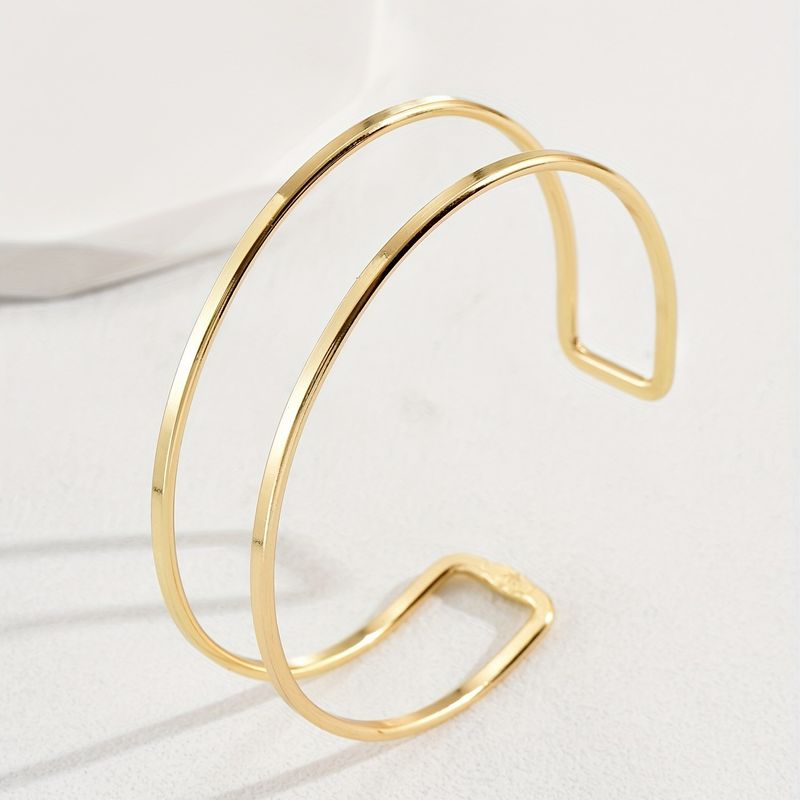 Unisex damesarmband, veelzijdige open verstelbare armband, onregelmatige lange hand, sieraden_voghion.com