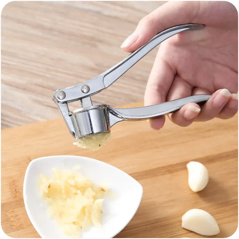 Küche Zink Legierung Stahl Knoblauch Smasher Squeezer Manuelle Presse Schleifen Werkzeug Küche Zubehör Küche Gadgets Und Zubehör_voghion.com