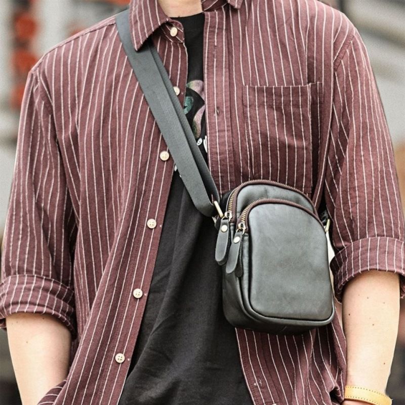Crossbody Bag Mini Cowhide Casual Bag_voghion.com