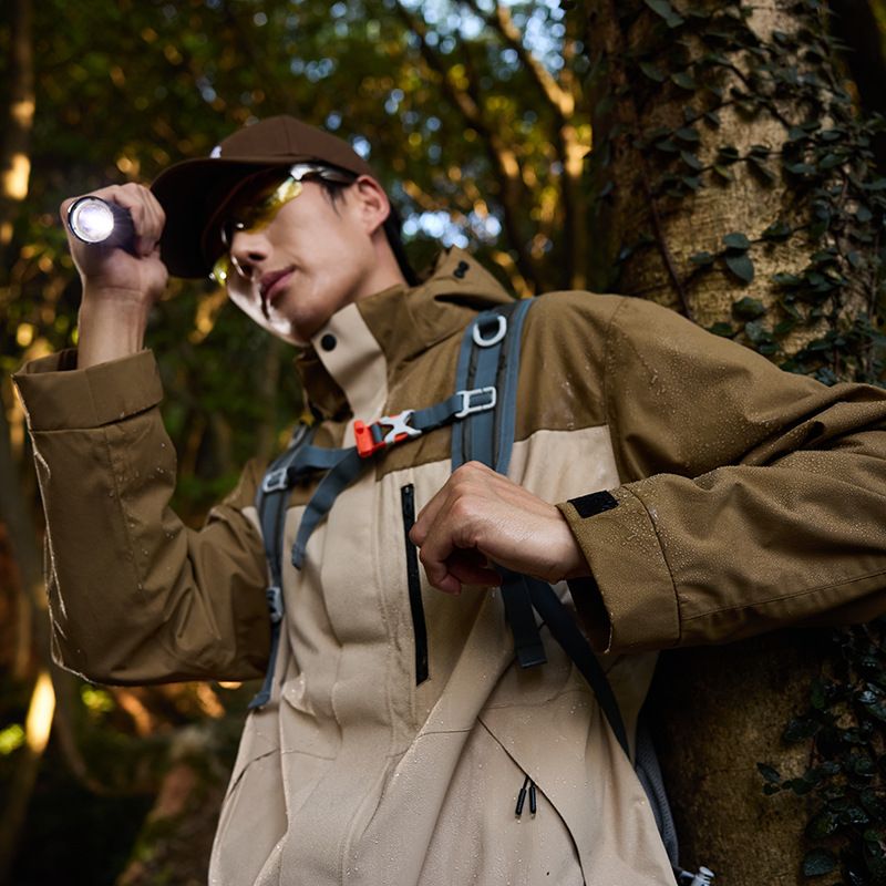 Brand Same Style And Women, 3-in-1 Down Fleece Liner, Outdoor Windproof Waterproof Warm Hiking Jacket For Men_voghion.com