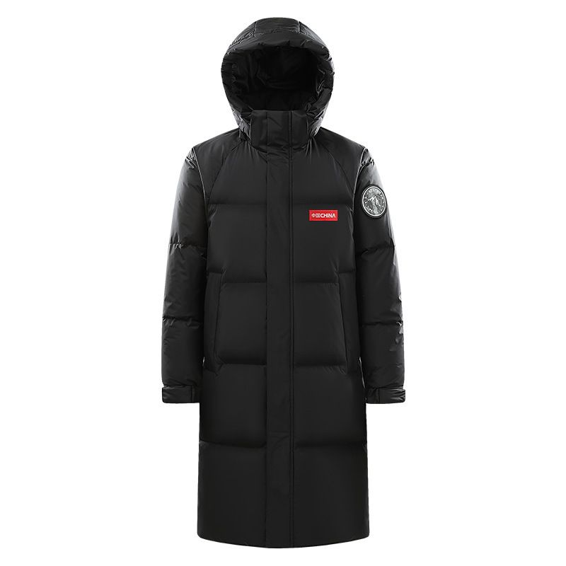 High quality couple winter hooded jacket live broadcast, casual warm down jacket, trendy brand, fashionable men_voghion.com