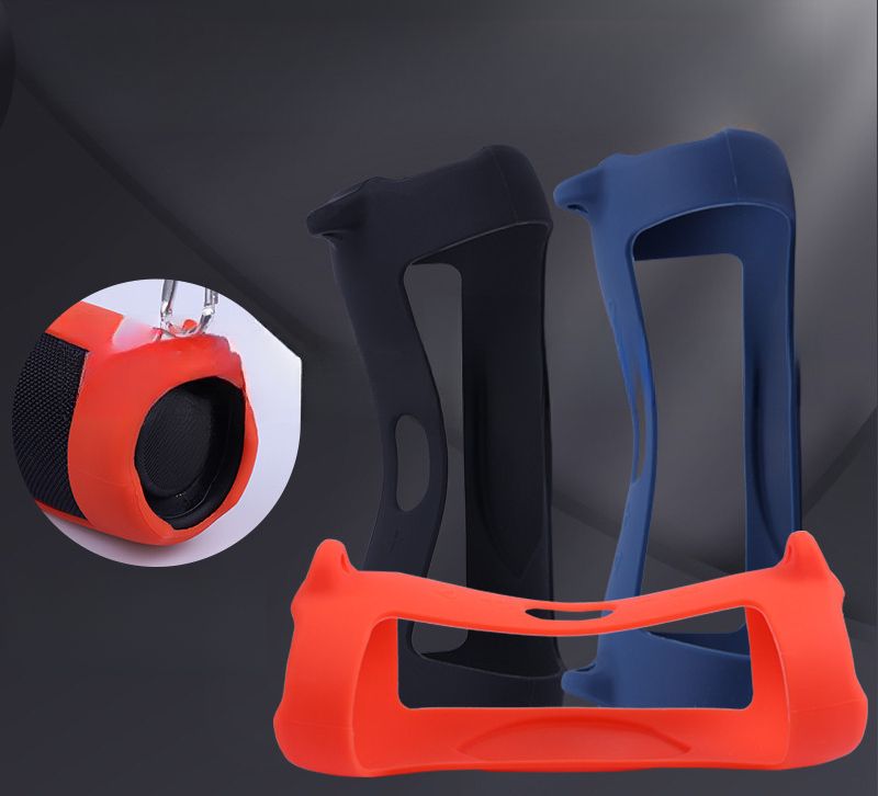 piccola custodia in silicone per altoparlante portatile con guscio morbido protettivo_voghion.com
