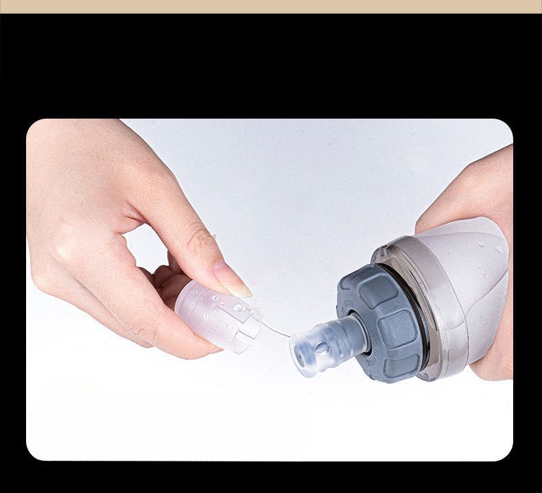 Landy Outdoor Sports Borraccia portatile pieghevole morbida da 350 ml per trail running ed escursionismo_voghion.com