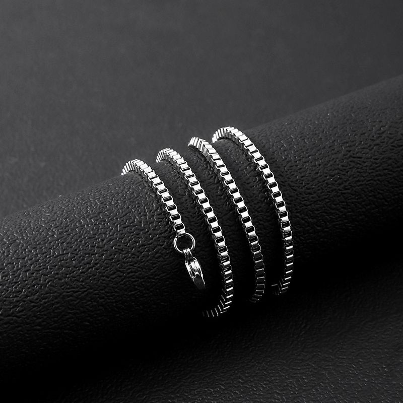 Titanium Non-Fading Snake Bone Men's Necklace Hip Hop Cuban Stainless Steel Sweater Clavicle Chain_voghion.com