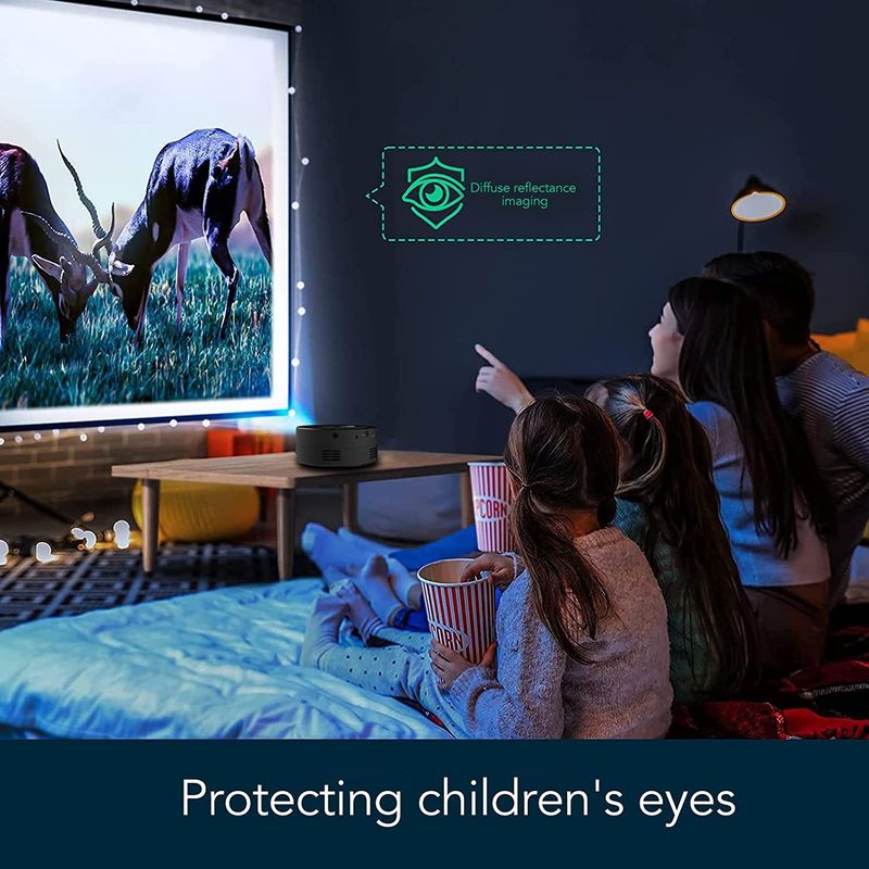 Portable Theater 1080p Android Smart HD 4K Wireless Projector For Home Use_voghion.com