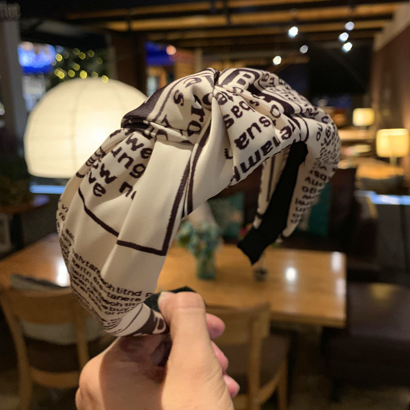 Juosta, paprastas korėjietiškas mazgas, prausiamasis veido audinys, plataus krašto segtukas, prispaudžiama galvos juosta, moterų laikraščių plaukų aksesuarai_voghion.com