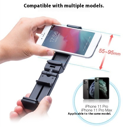Best-Selling Travel Phone Stand - Foldable 360° Rotating Desktop Clip-On Stand For Lazy Viewing & On-the-Go Use_voghion.com