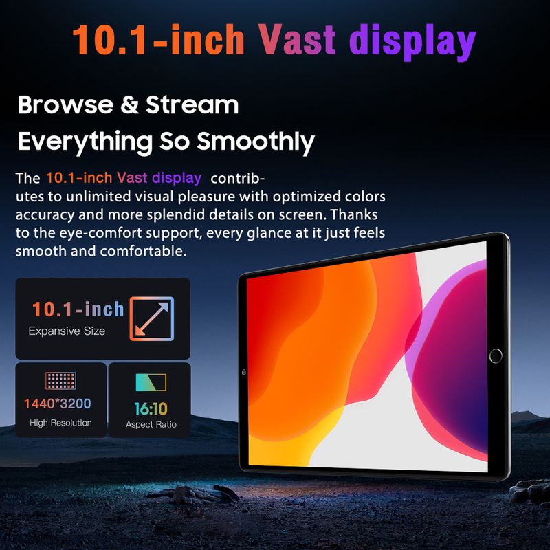 New Tab15 Tablet Computer Android Smart 10.1 Inch 32GB Card Insertable 3G Network_voghion.com