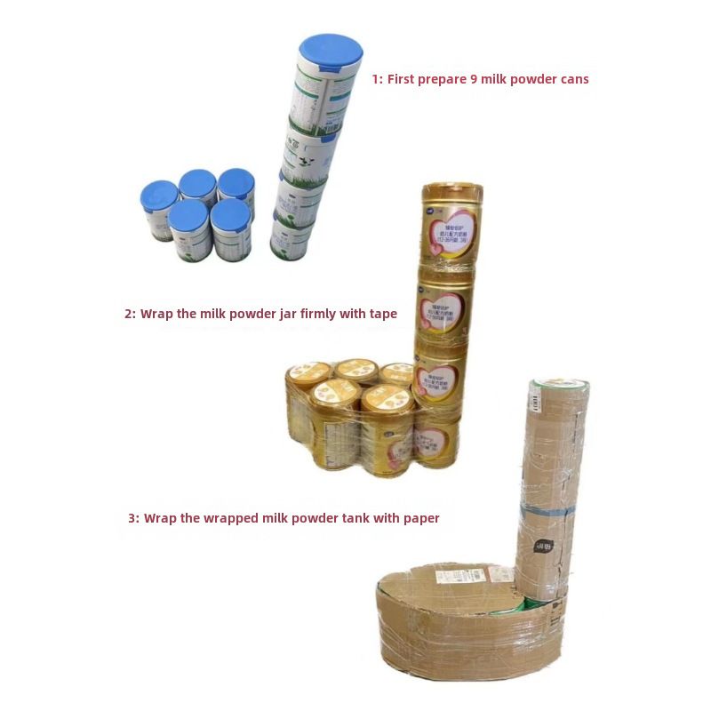Fertige Milchflaschendosen Fertiges Milchpulverfass Handgemachte Transformation Giraffensofabezug Giraffenbezug Giraffensitzhockerbezug_voghion.com