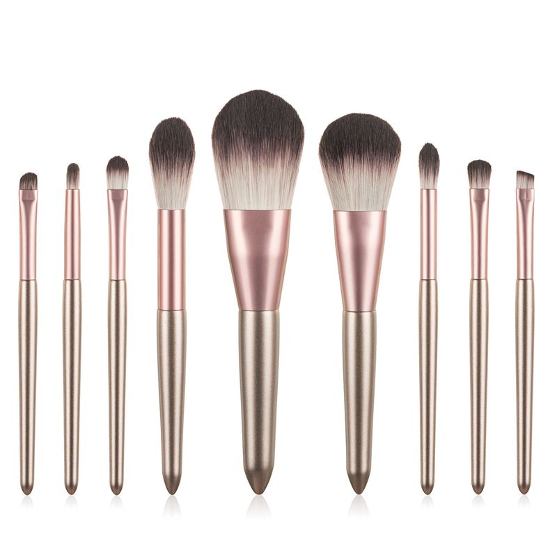9-teiliges Make-up-Pinsel-Set, Cabocinon-Set, Make-up-Tools, Lidschattenpinsel, Puderpinsel, Beauty-Make-up GUJHUI_voghion.com