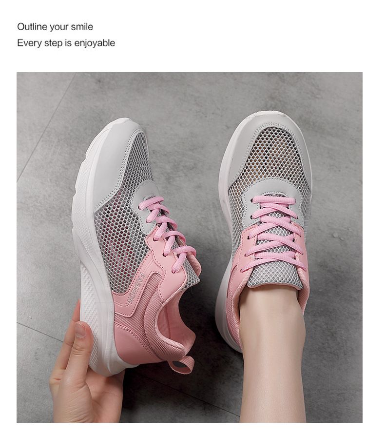 Marchio da donna ultraleggero e sportivo, maglia estiva traspirante da corsa per studentesse, scarpe da ginnastica con corda per saltare_voghion.com