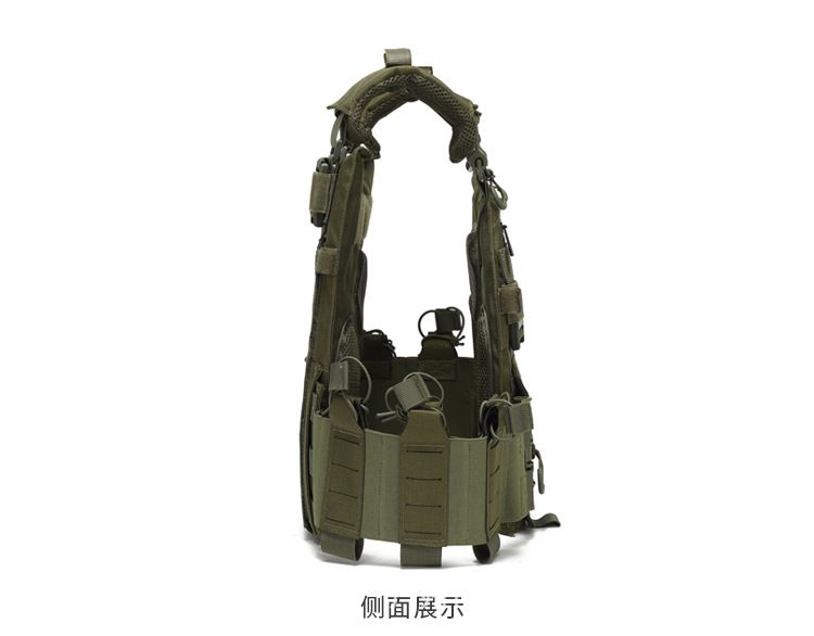 Okali Outdoor Tactical Multi-Functional MOLLE Expansion Convenient Military Training Quick-Release Vest Waterproof_voghion.com