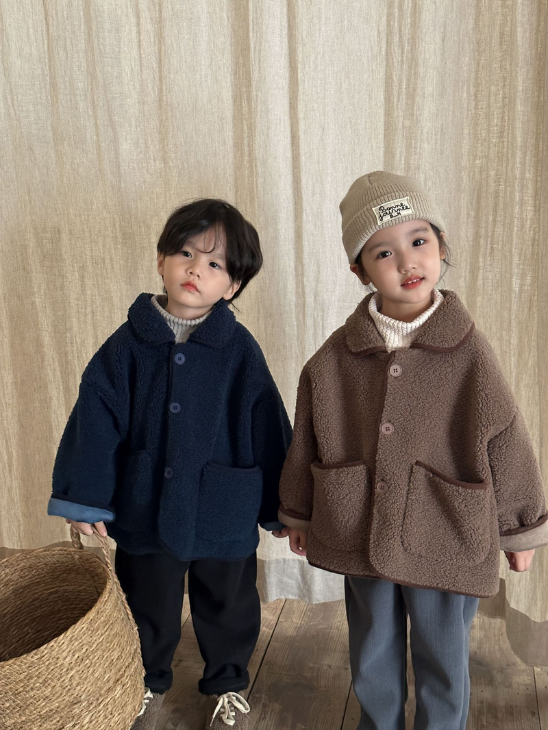 Children's Pelleted Coat Boys And Girls Thick Fur One Autumn And Winter Baby Fur Coat_voghion.com