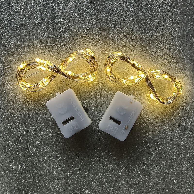 LED Gift Decoration Bouquet Atmosphere Small 1m Colorful With Battery Box String Lights Wholesale_voghion.com