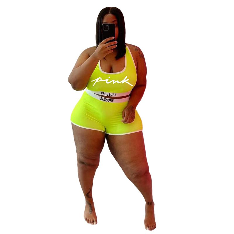 Women's Clothing Independent Station Fashionable Casual Sexy Letter Print Swimsuit Two-piece Set_voghion.com