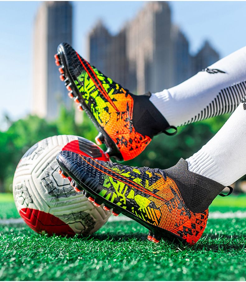 Falcon Neue High-top Lange Fußball TF Gebrochen Spike Spezielle Trainingsschuhe Fußball männer Modell_voghion.com