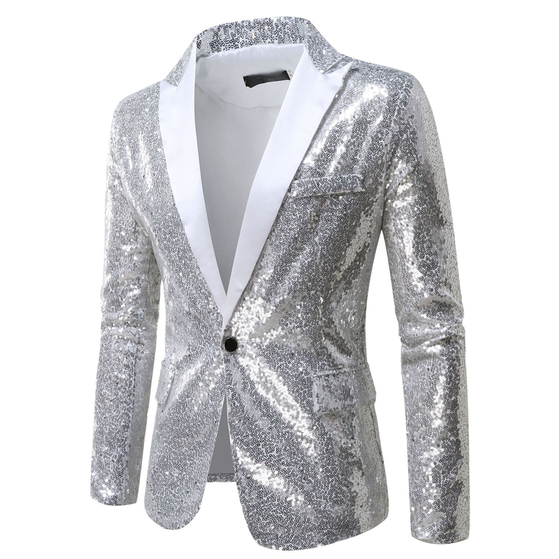 CT Suit Performance Costume Sequin European Size Blazer Nightclub Wear Host Emcee Photo Studio Men's Jacket_voghion.com