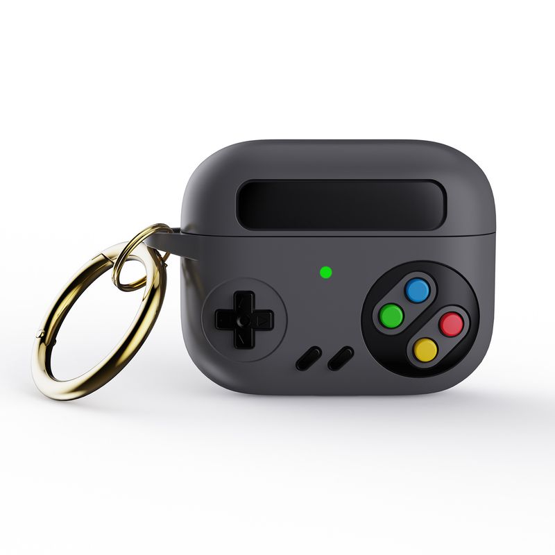 Gilt für Epple Airpods4 Bluetooth-Headset-Hülle, Silikon-Schutzhülle für Retro-Spielekonsole Pro2 der 3. Generation_voghion.com