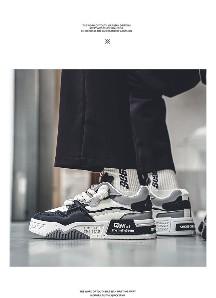 Grenziwwerschreidend grouss Gréissten Härenschuhe Summer 2024 nei atmungsaktiv Casual Schuhe Jugend Trend Sportschuhe villfälteg flaach Schuhe_voghion.com