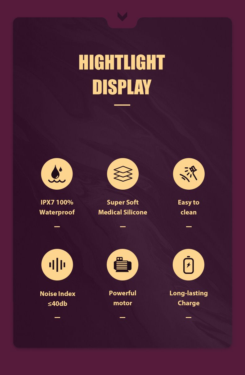 Purple Female Vibrator 10-Speed Strong Vibration Masturbator Adult Sex Toy Silicone Vibrating G-Spot Massager_voghion.com