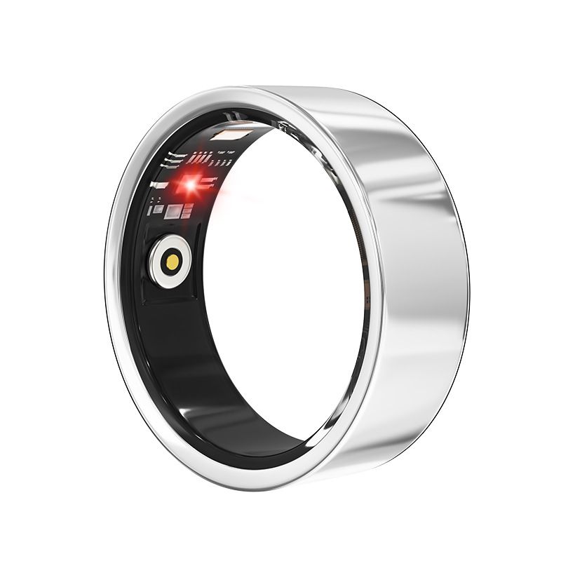 Yüzükler Yüzükler Yeni V1daRing Akıllı Yüzük Giyilebilir Yüzük Bluetooth Kan Oksijen Kalp Atış Hızı Sağlık Adım Sayacı Uyku Egzersiz_voghion.com