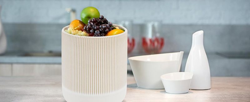 RYYD Ceramic Utensil Holder - Countertop Box|Spatula Storage_voghion.com