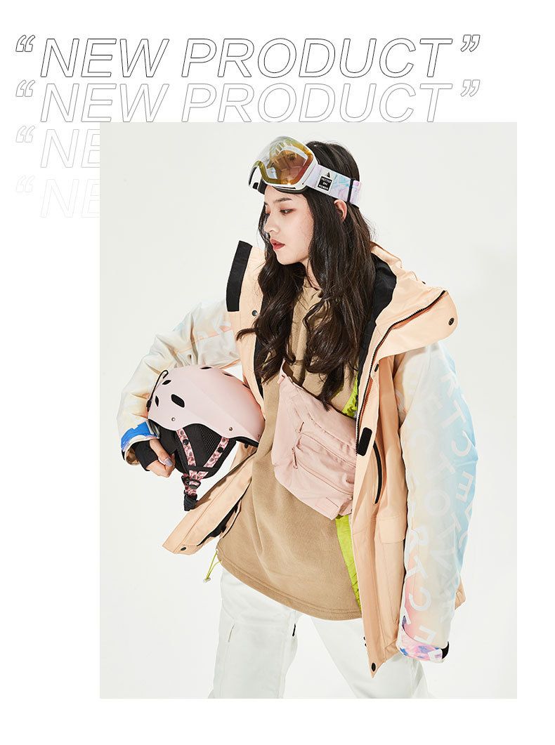 Skijacken- und Skihosen-Set – Wasserdichter, winddichter, wärmeisolierter Schneeanzug mit 3M™ Thinsulate™ für Skifahren, Snowboarden und Wintersport_voghion.com