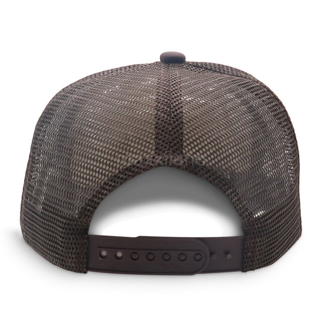 Trucker hat mesh foam hat flat brim hat Baseball cap adjustable men's women's hat_voghion.com
