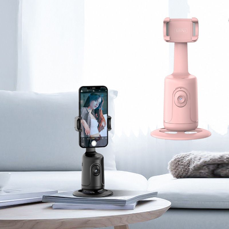 Gimbal P01 Smart AI Face Reconition 360°, stojak na telefon komórkowy, stabilizator, transmisja na żywo, fotografia, automatyka_voghion.com